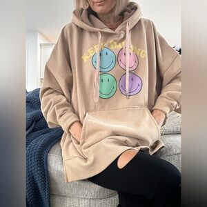 45. American Eagle Keep Smiling Hoodie
